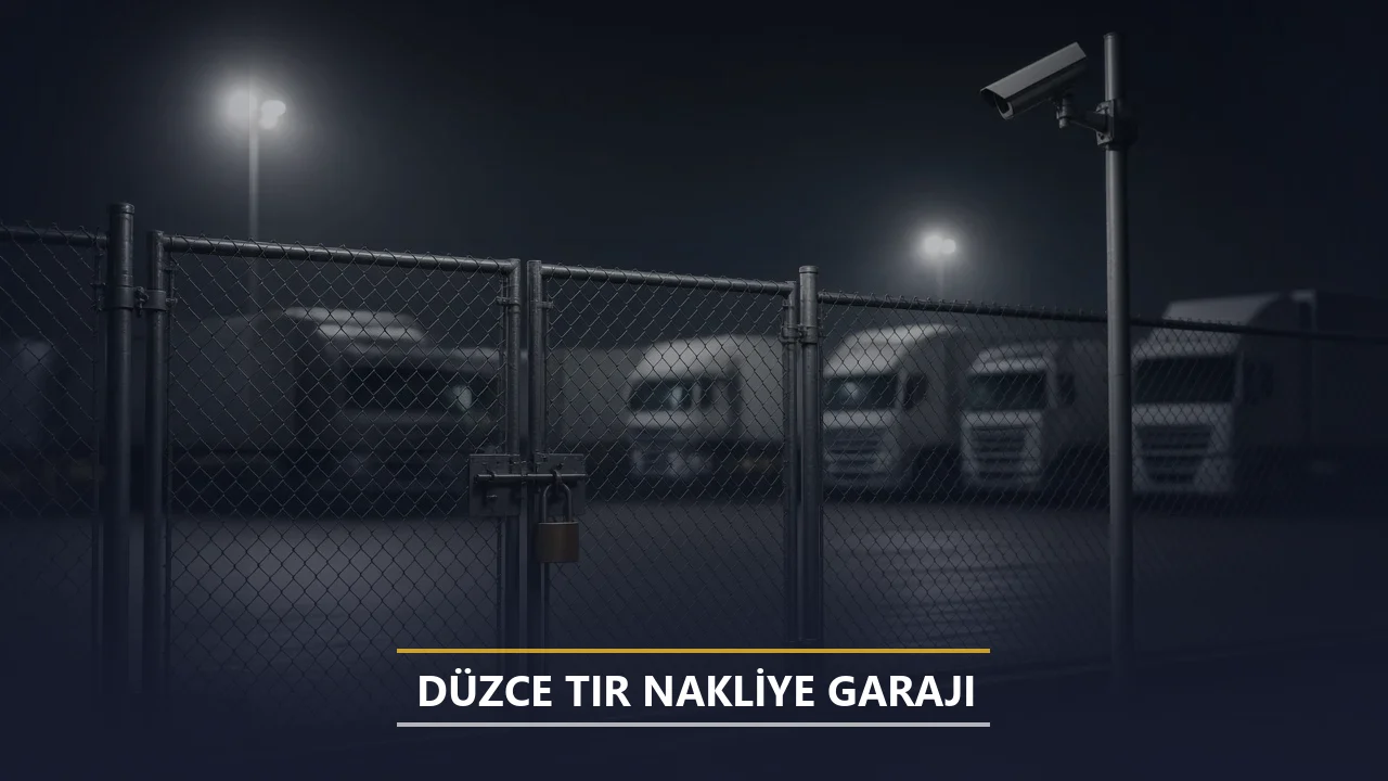 Düzce Tır Nakliye Garajı